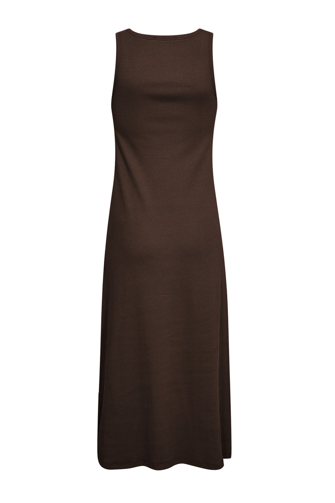 GrannyCC Rib Emb Tank Dress 145-Dark Brown - 46114