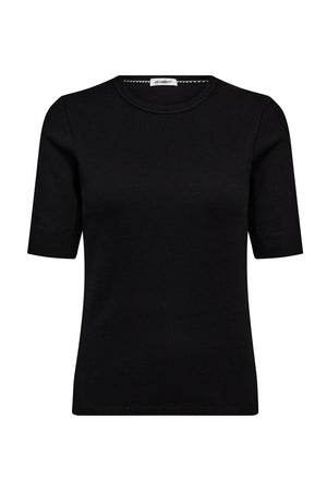 GrannyCC Rib SS O-Tee 96-Black - 43019