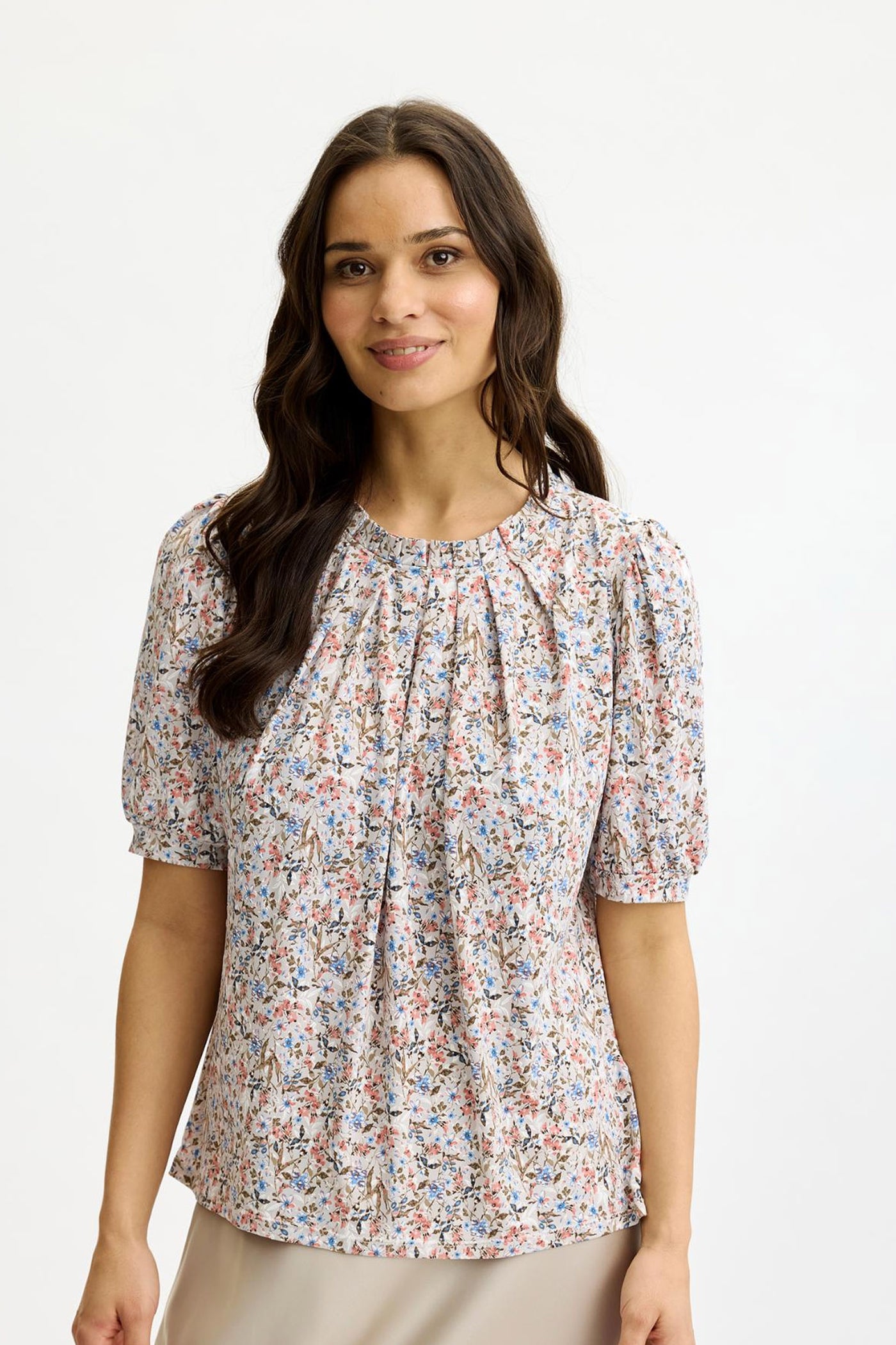 Grazia blouse 1/2 sleeves Multicolour - 17166