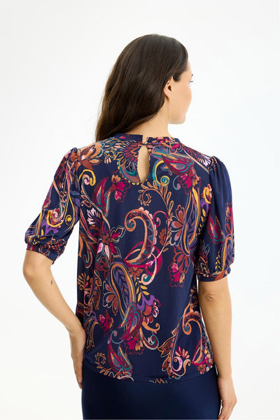 Grazia blouse 1/2 sleeves Multicolour - 17250 Thumbnail