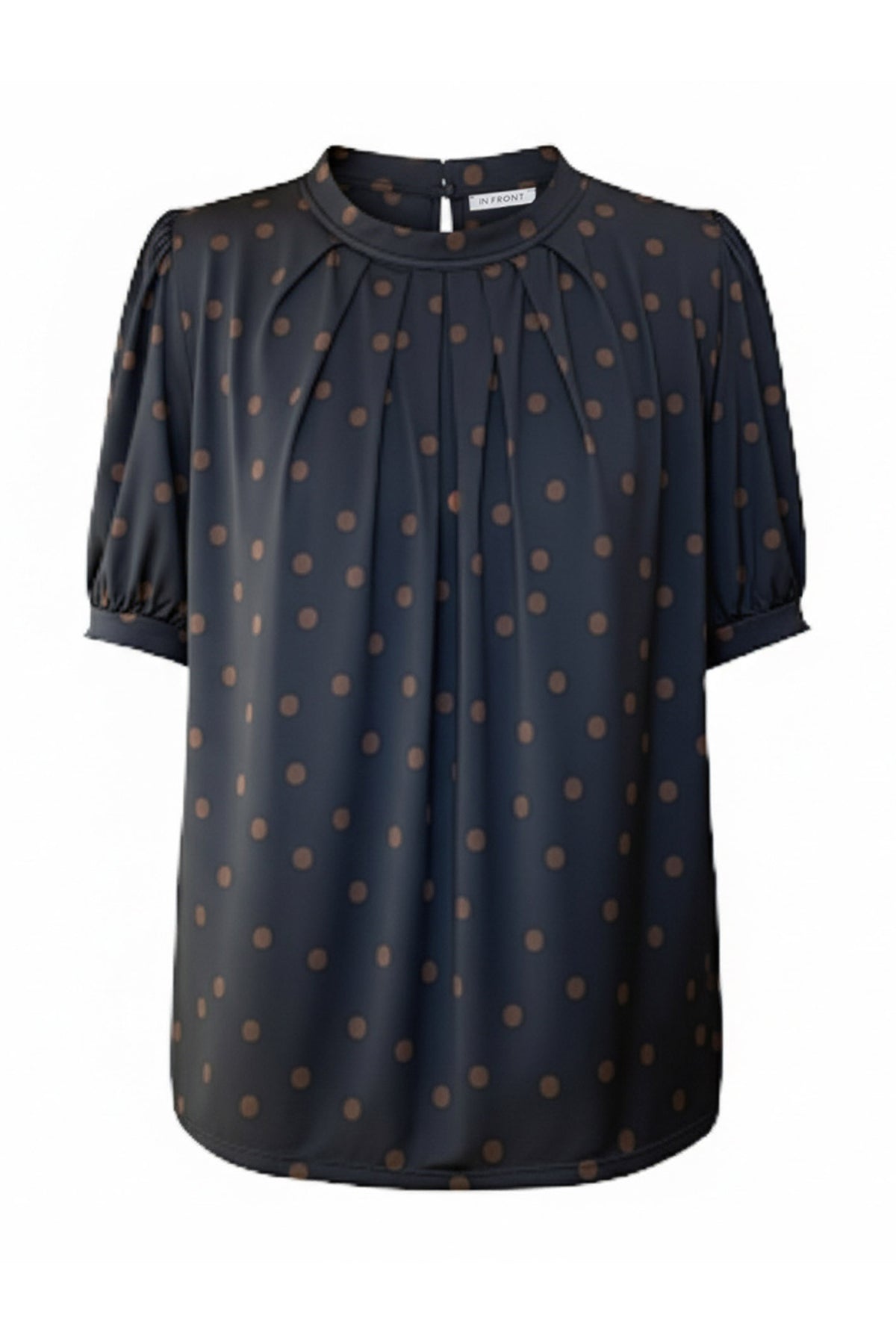Grazia blouse 1/2 sleeves SORT - 16916