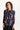 Grazia blouse 3/4 sleeves Multi Blue - 16869