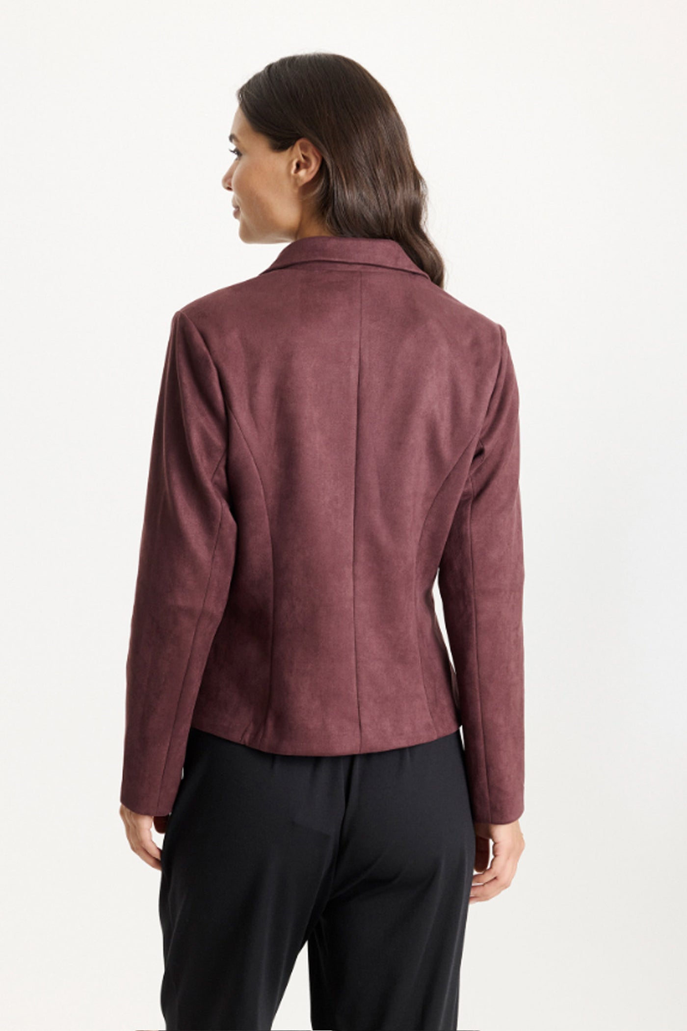 Gudrun blazer AUBERGINE - 16813