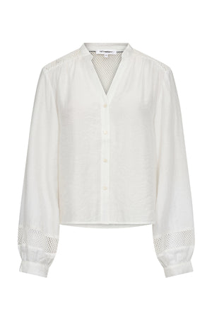GwendaCC V-Shirt 11-Off white - 45082