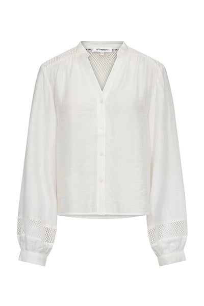 GwendaCC V-Shirt 11-Off white - 45082 Thumbnail