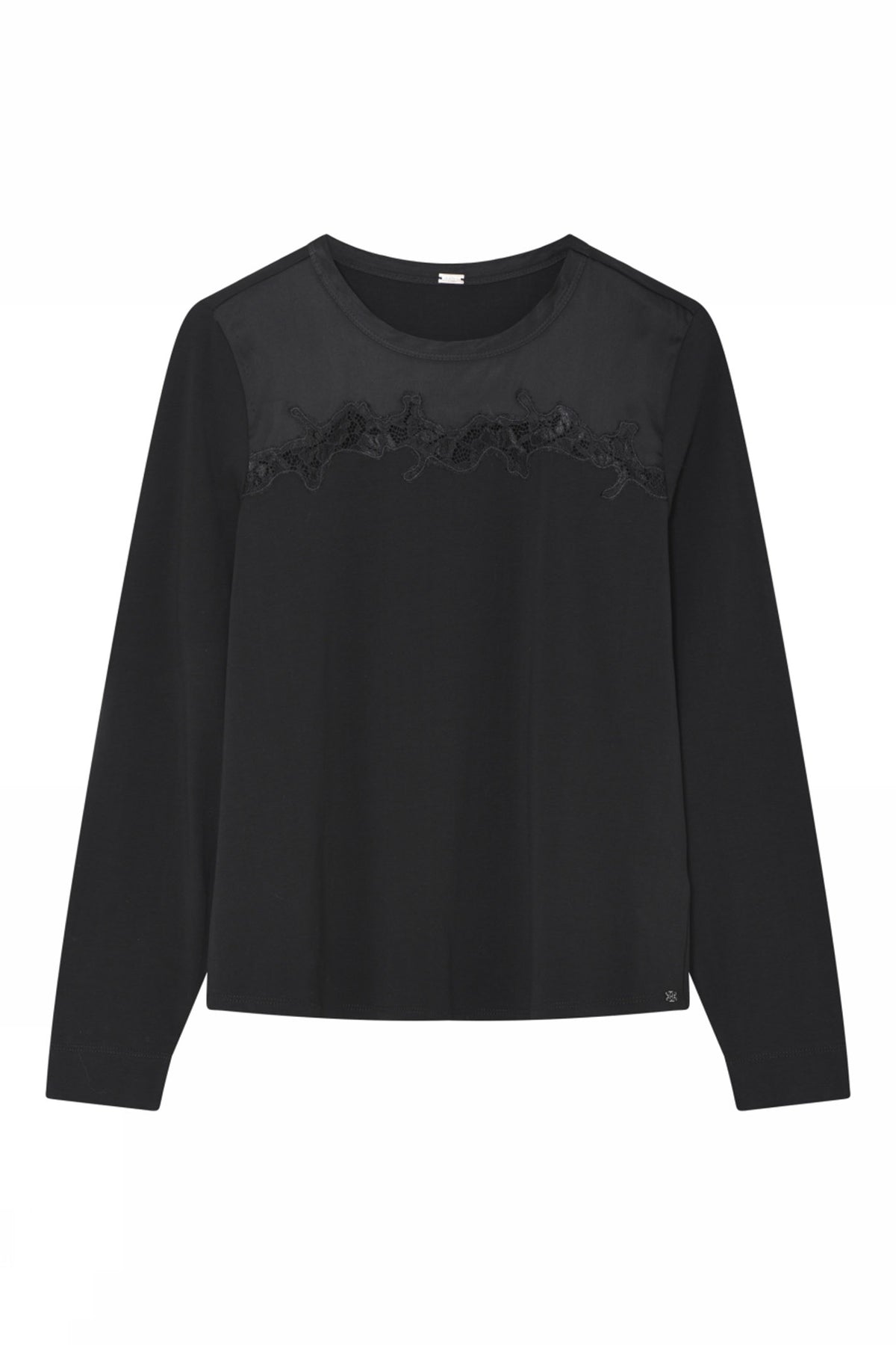 Gyrit, jersey blouse 1999-Black - 59702/7598