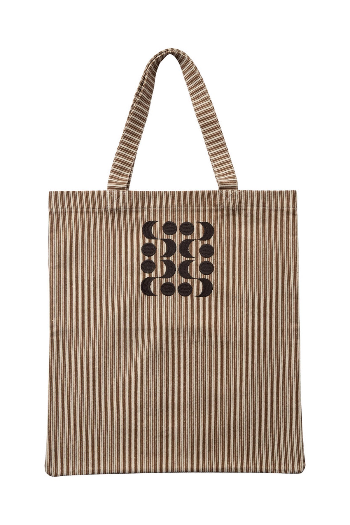 HANNESW TOTE BAG 7113 Brown Striped - S262904