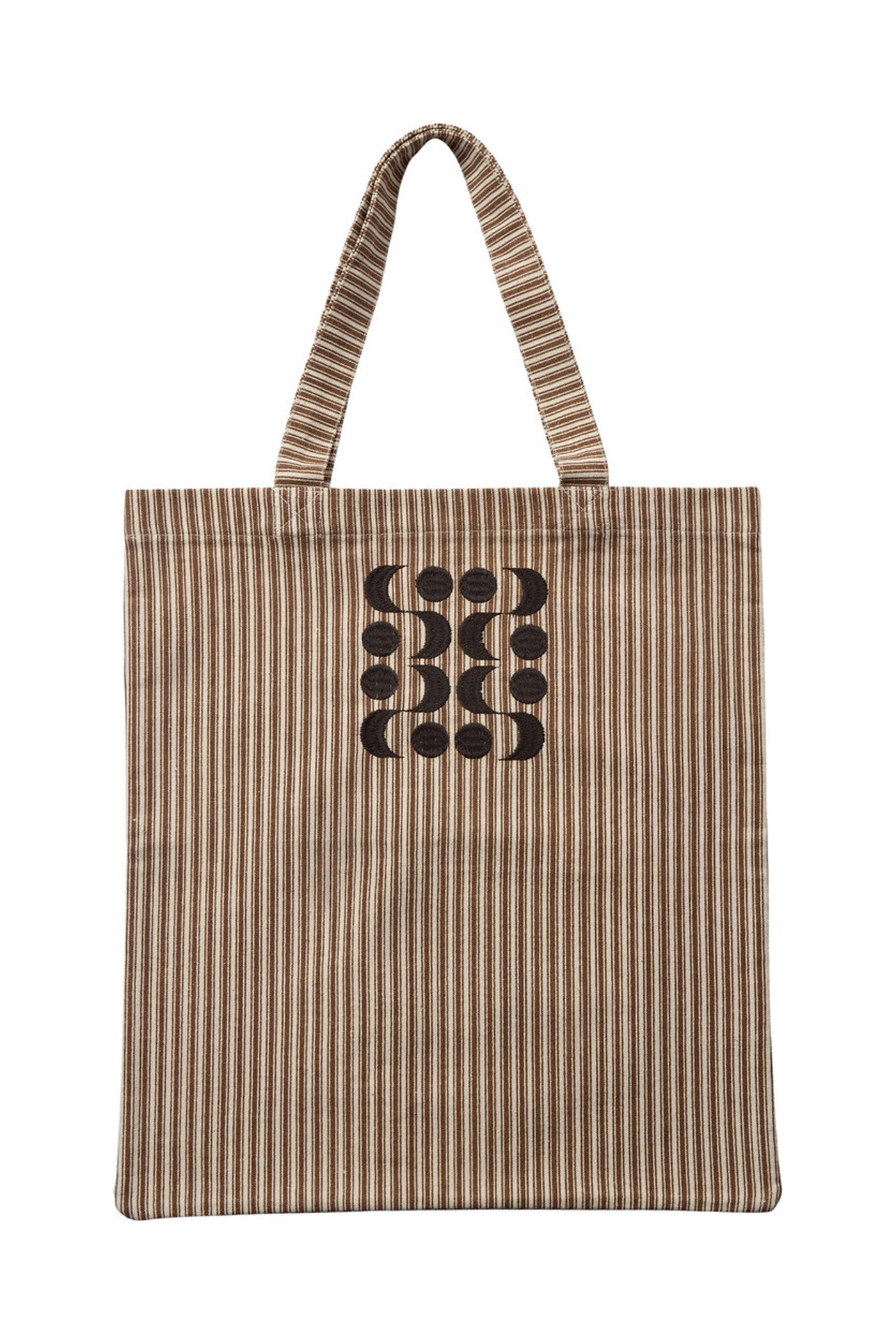HANNESW TOTE BAG 7113 Brown Striped - S262904