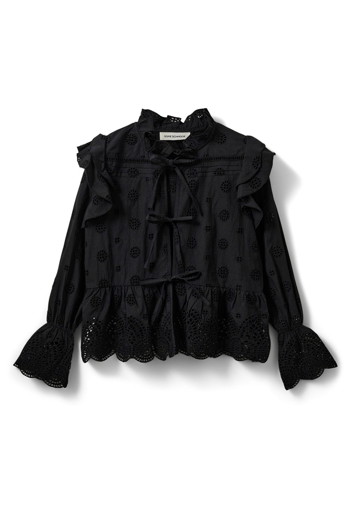 HAZELLESW BLOUSE 1000 Black - S254105