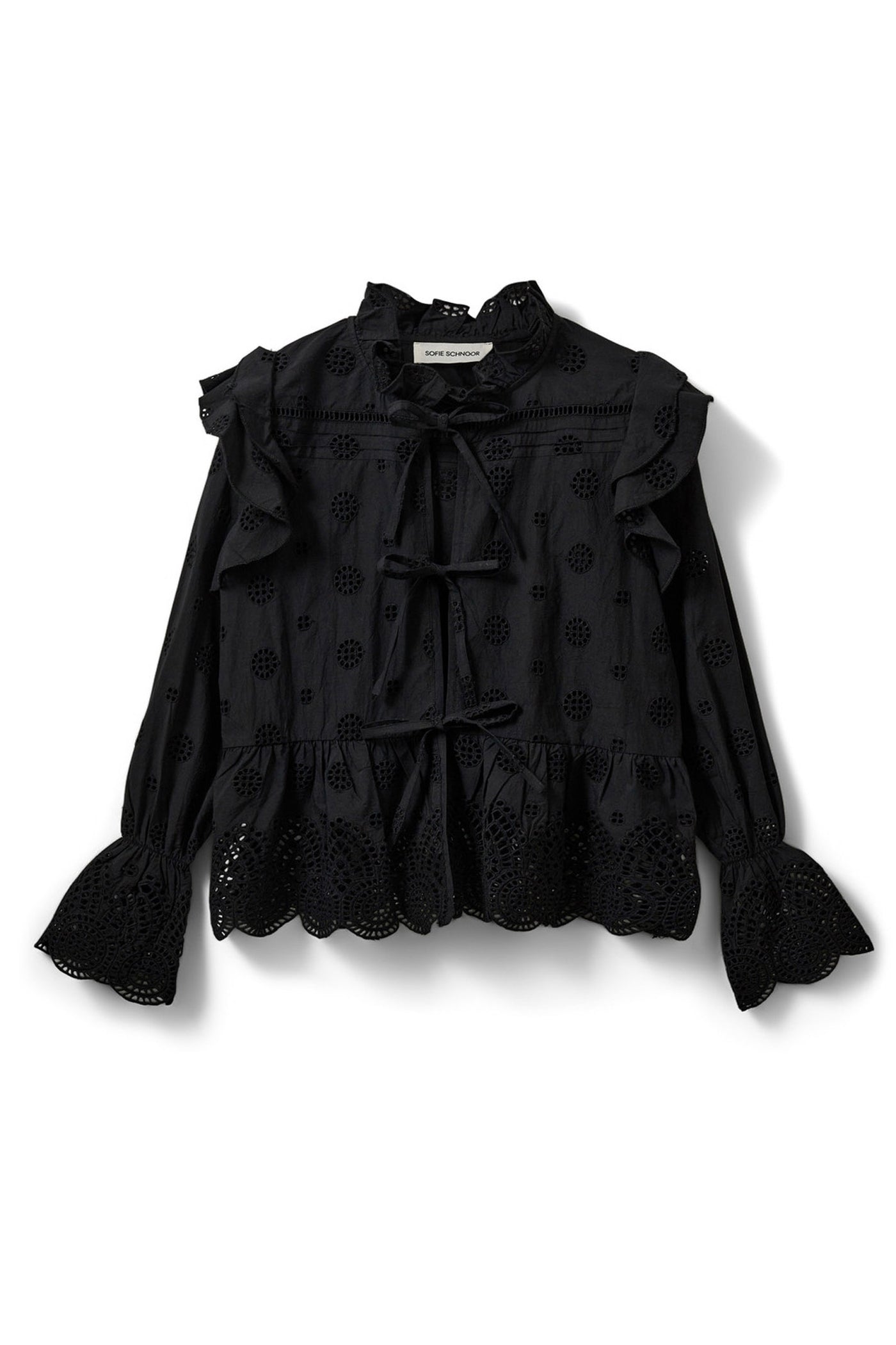 HAZELLESW BLOUSE 1000 Black - S254105