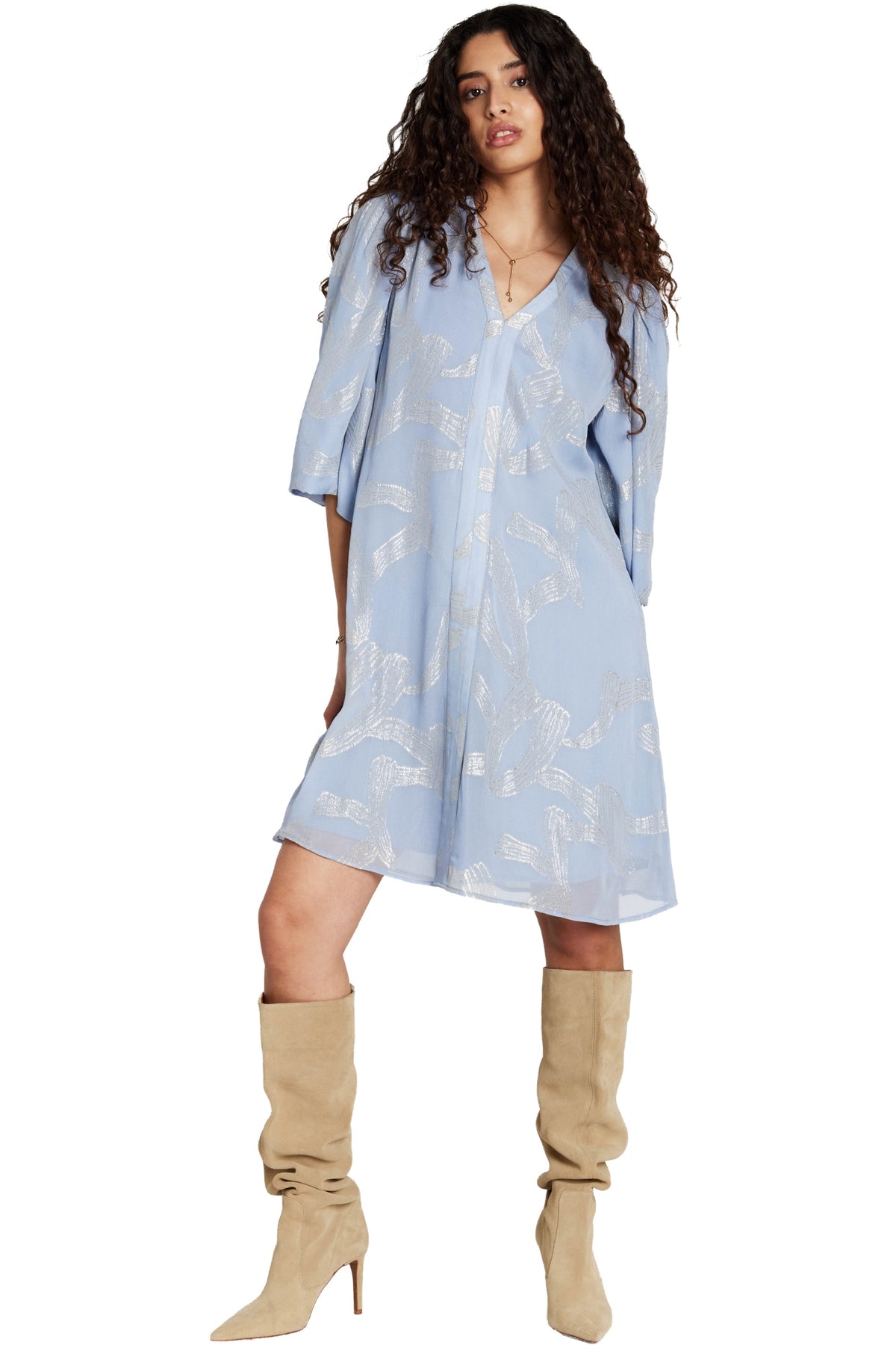 AmmandraBBMajlyas dress Eventide Blue - BBW4975