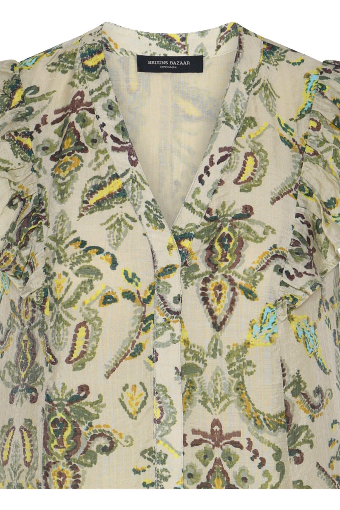 Dusclebbfransisca Dress Multi Green Print - BBW4990