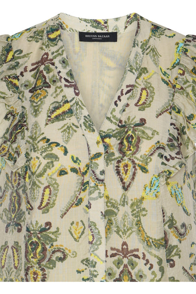 Dusclebbfransisca Dress Multi Green Print - BBW4990 Thumbnail