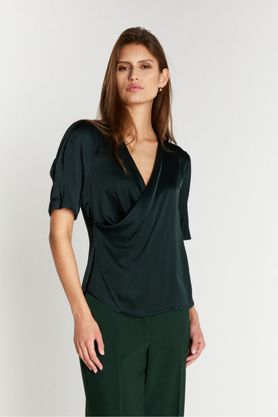 WeckiaBBNeemas blouse Dark green - BBW5103 Thumbnail