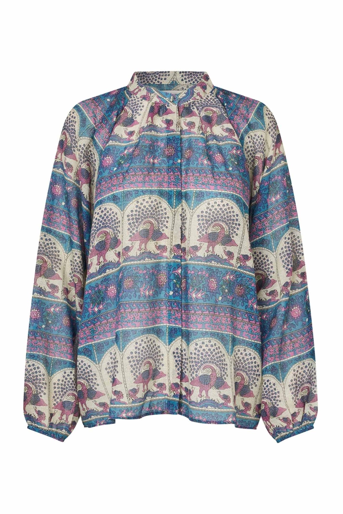 HaileyLL Shirt LS 20 Blue - 26177-1057