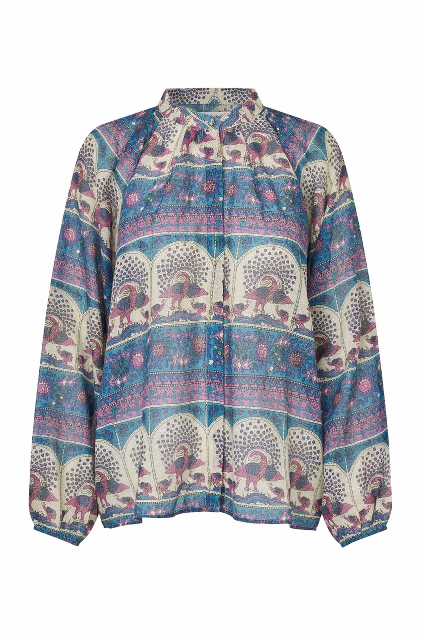 HaileyLL Shirt LS 20 Blue - 26177-1057