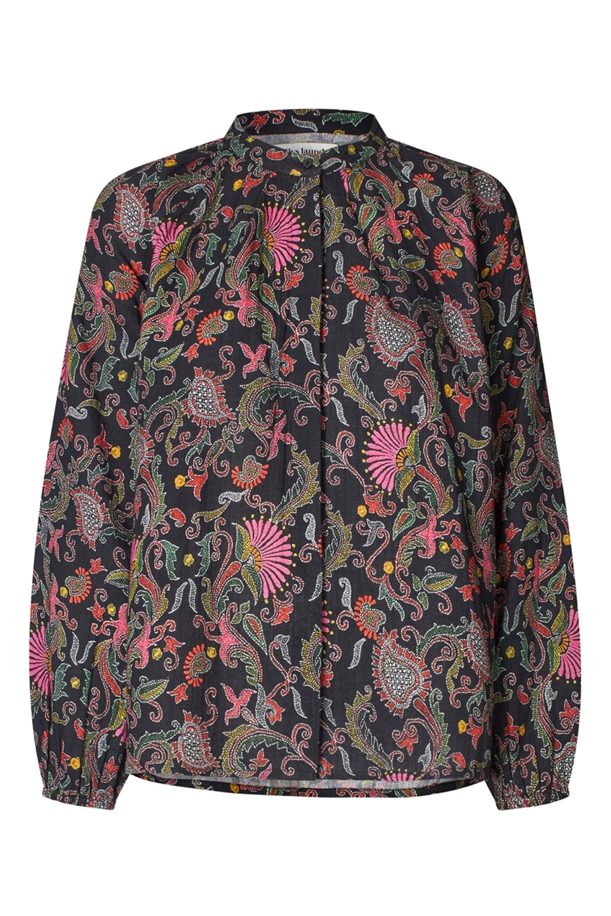 HaileyLL Shirt LS 74 Flower Print - 25401-1072