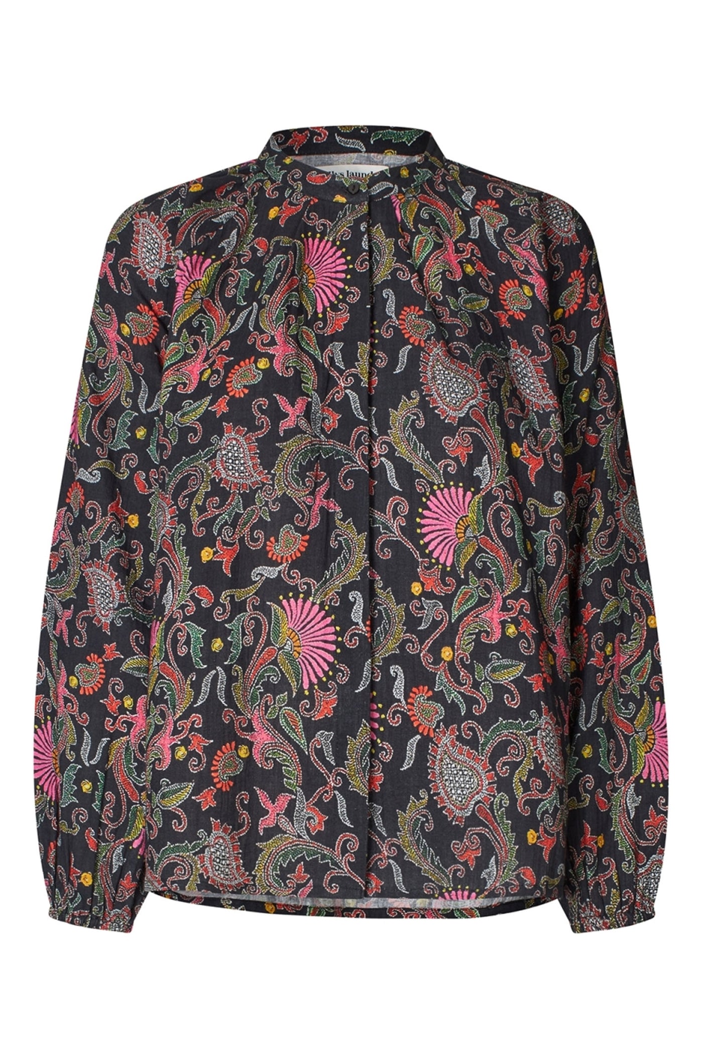 HaileyLL Shirt LS 74 Flower Print - 25401-1072