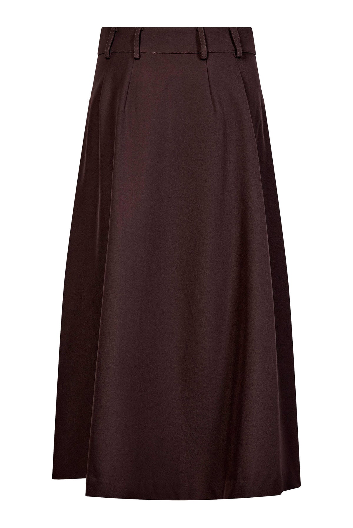 LunaCC New Pocket Pleat Skirt 20016-Bison - 500389
