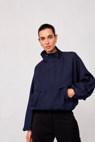LunaCC Jacket 40007-Navy - 500392 Thumbnail