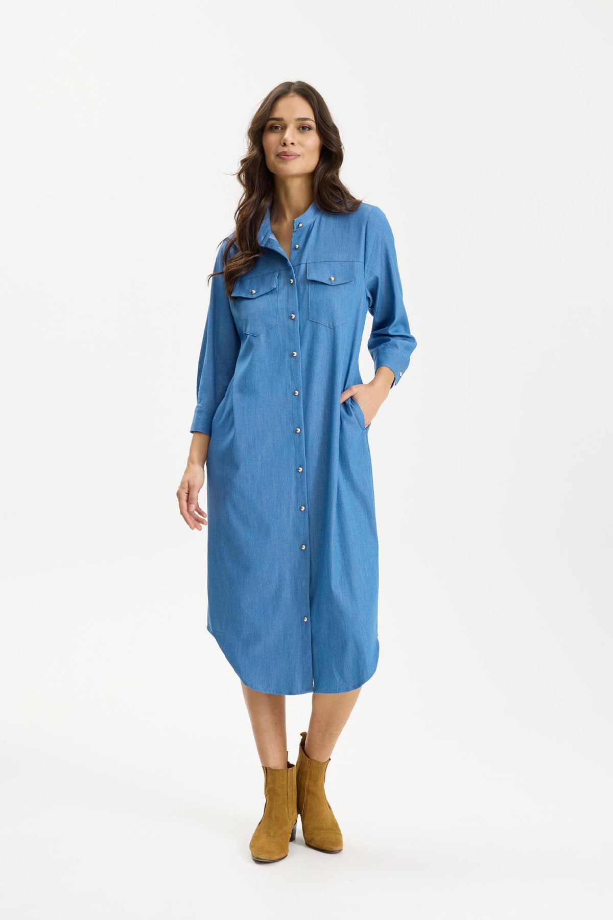 Hannah dress Blue - 17066