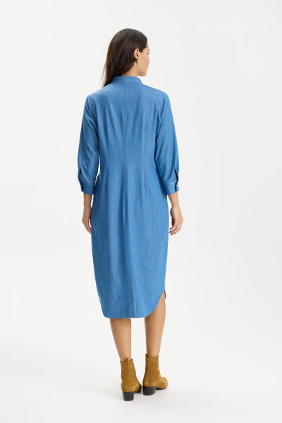 Hannah dress Blue - 17066 Thumbnail