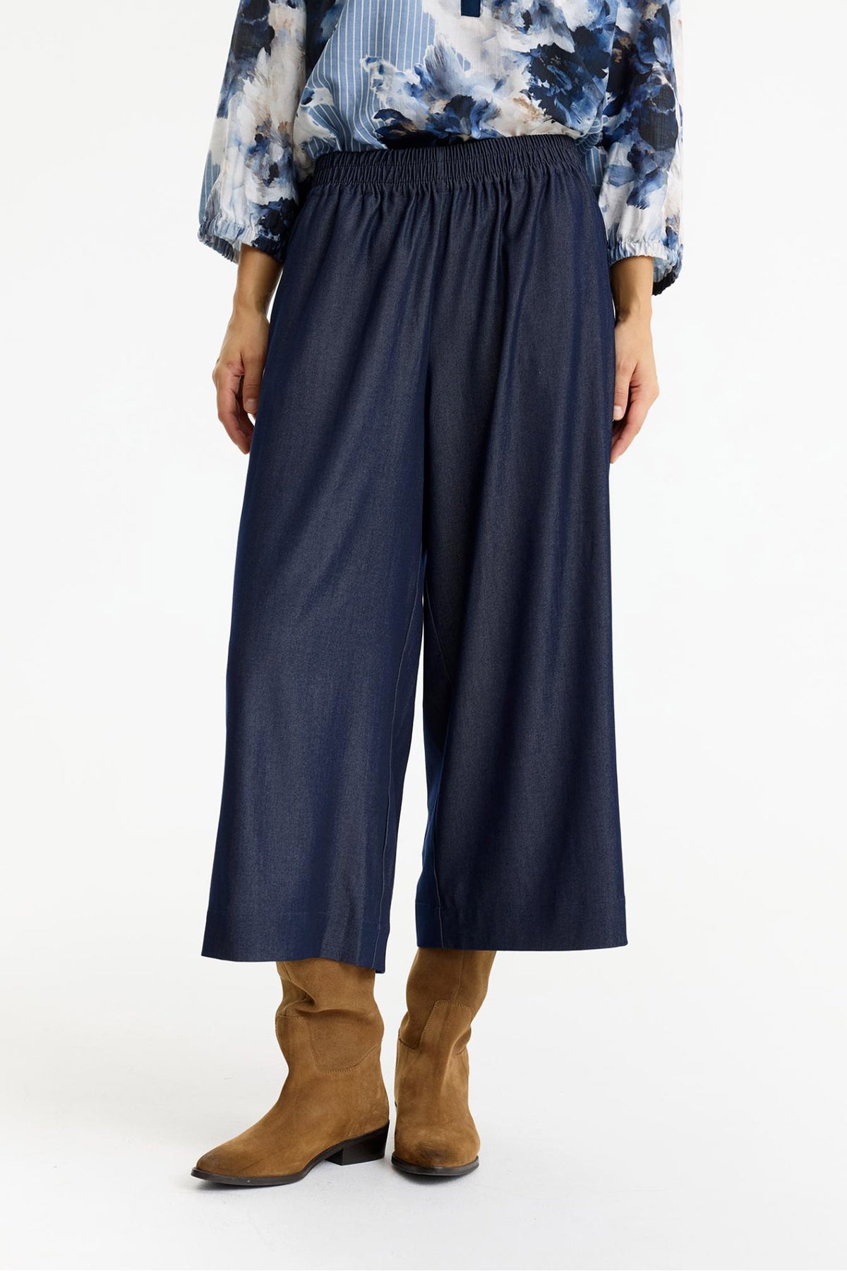 Hannah pants DARK BLUE - 16973