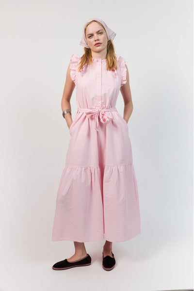 Harrietll Maxi Dress Sl LIGHT PINK - 26212-3001 Thumbnail