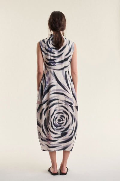 Harukaze Ærmeløs kjole ZEBRA ROSE - 263-2296-5770 Thumbnail