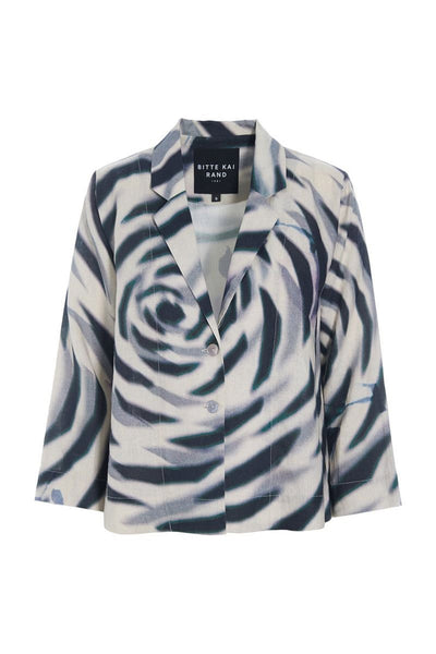 Harukaze a-formet jakke ZEBRA ROSE - 263-2296-5768 Thumbnail