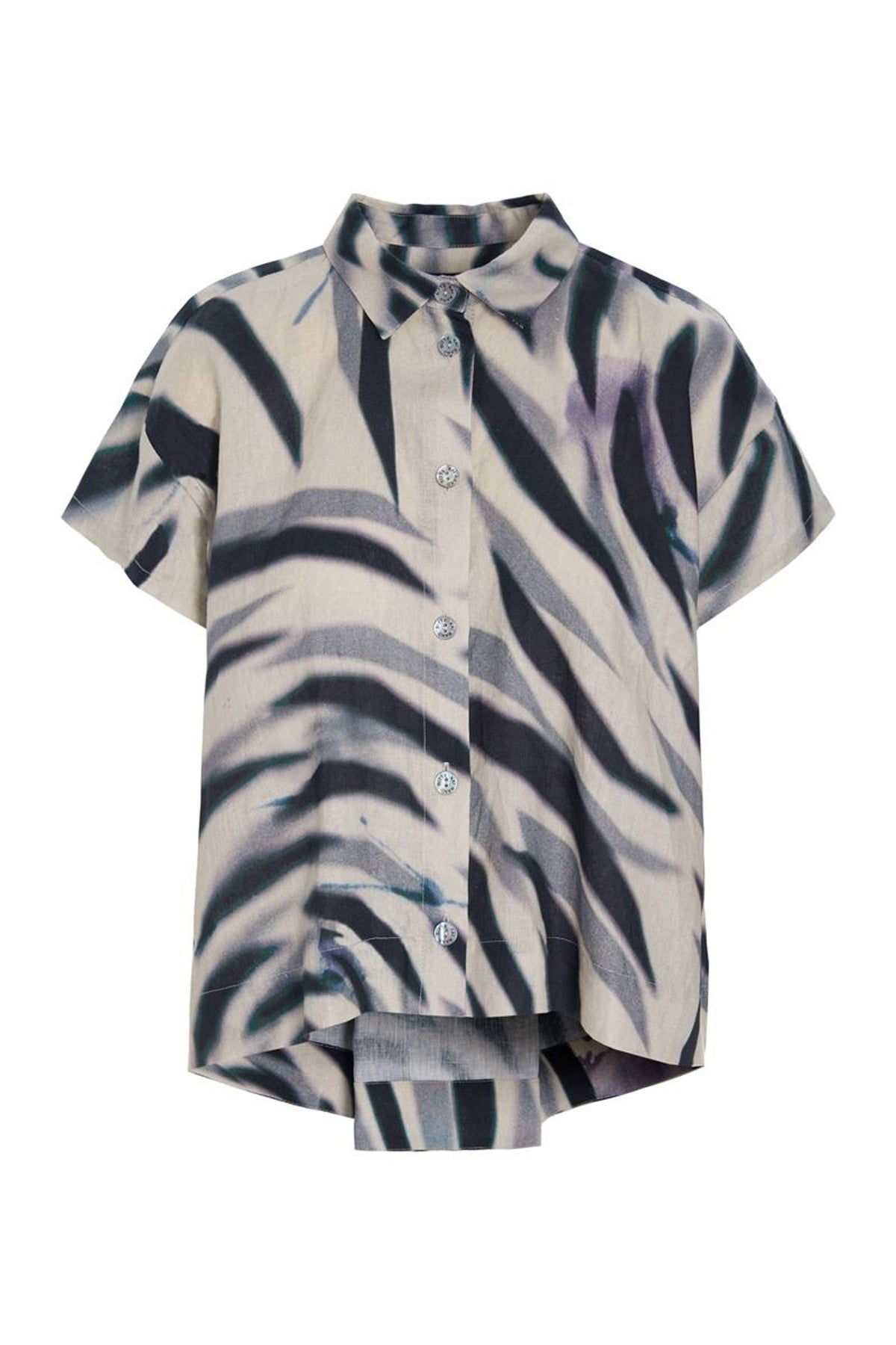 Harukaze kortærmet skjorte ZEBRA ROSE - 263-2296-5239