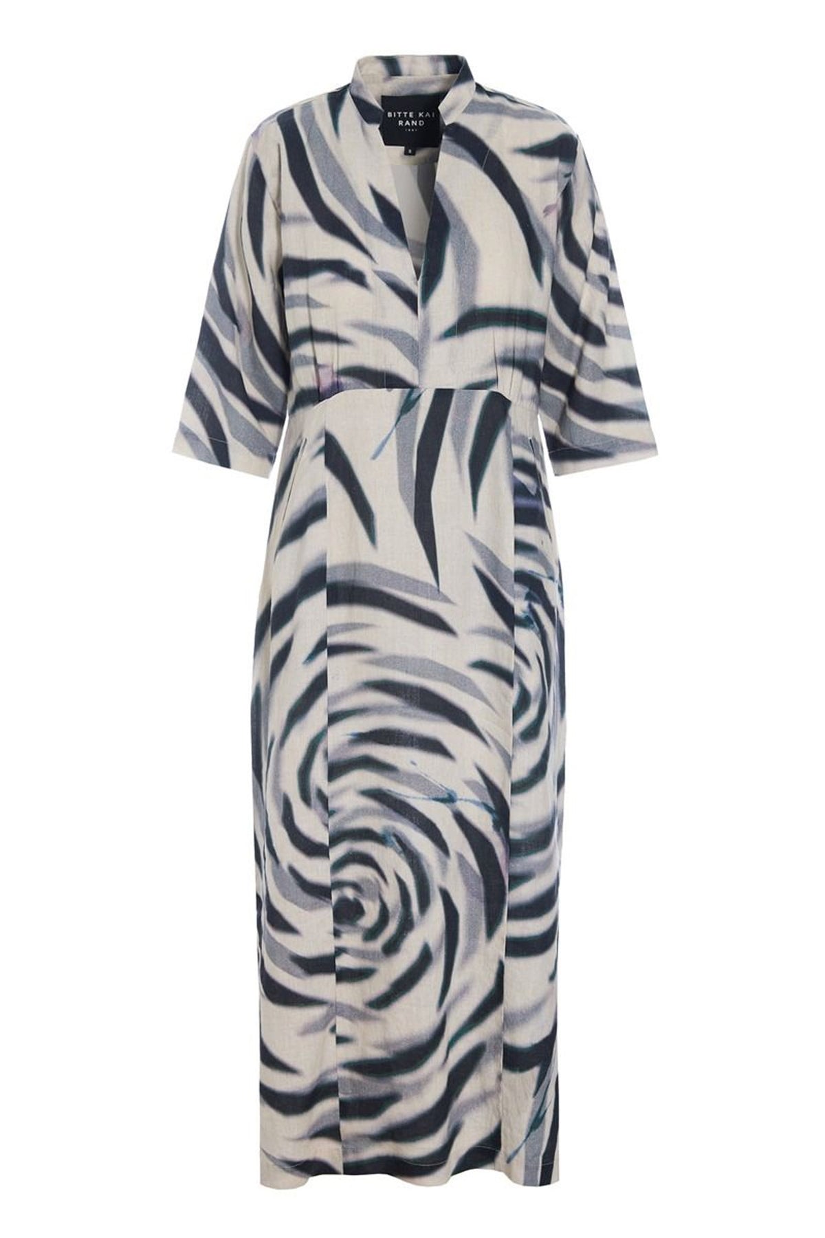 Harukaze lang kjole ZEBRA ROSE - 263-2296-5769