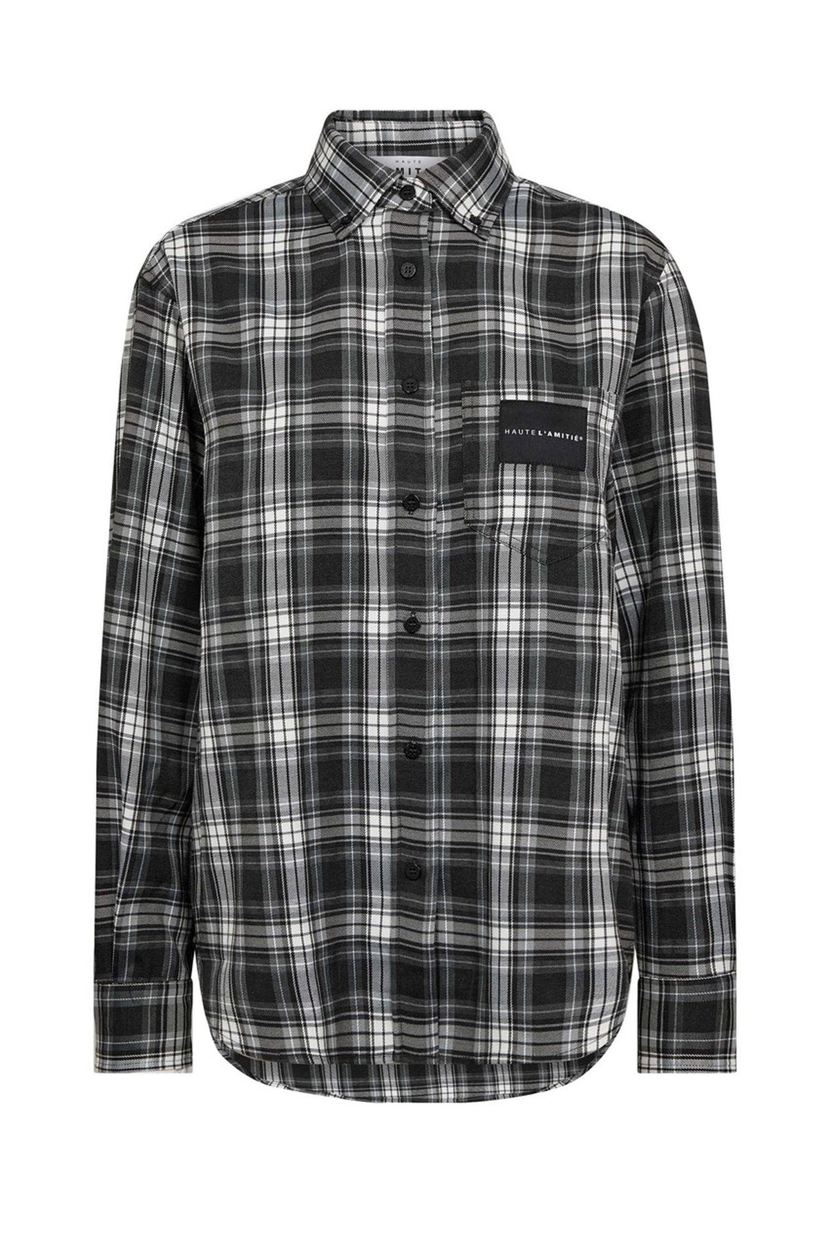 Haute Check Shirt Grey Check - HL10645