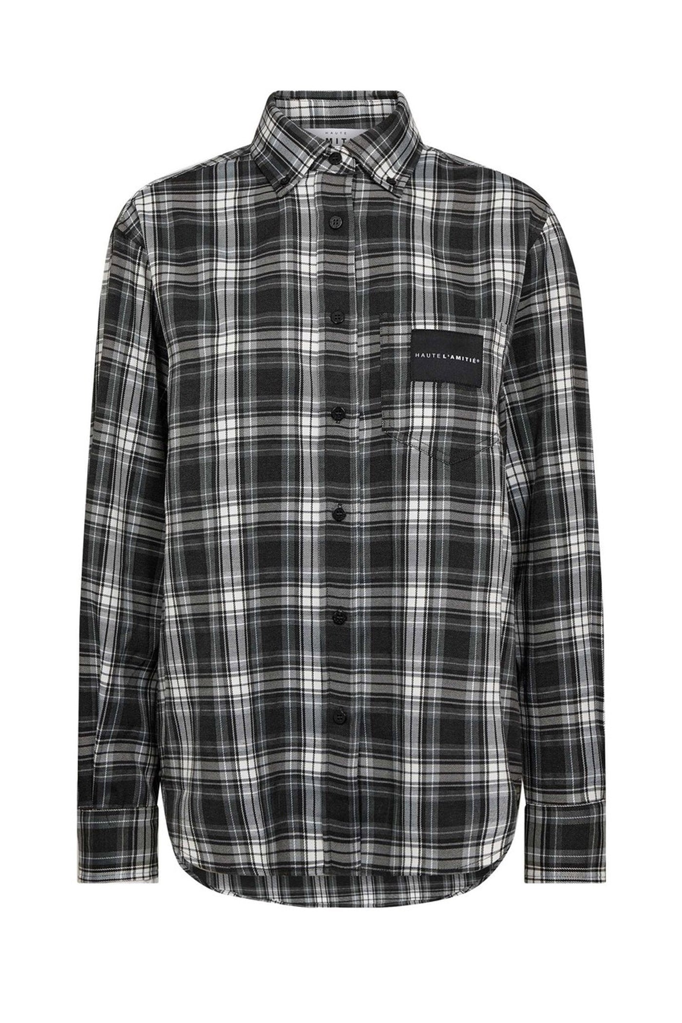 Haute Check Shirt Grey Check - HL10645