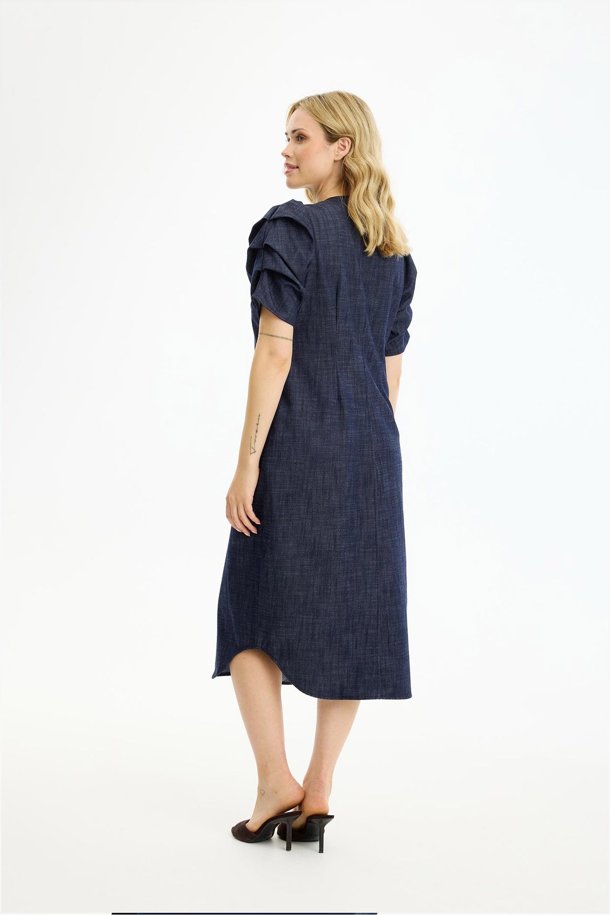 Hazel dress DARK BLUE - 17242