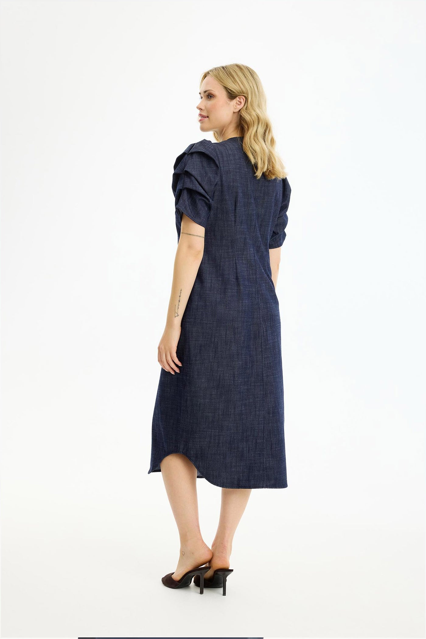 Hazel dress DARK BLUE - 17242
