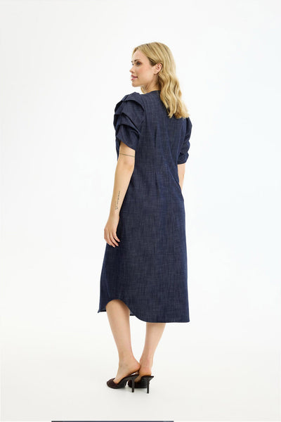 Hazel dress DARK BLUE - 17242 Thumbnail