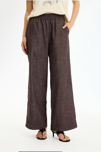 Hazel pants Brown - 17243 Thumbnail