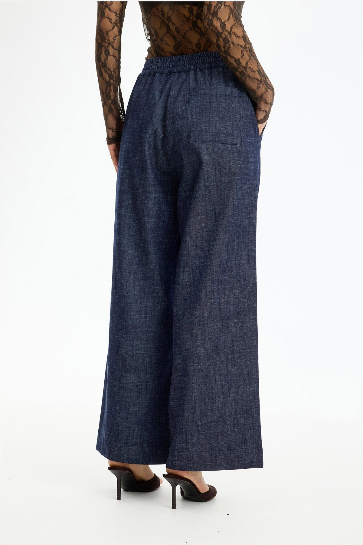 Hazel pants DARK BLUE - 17243