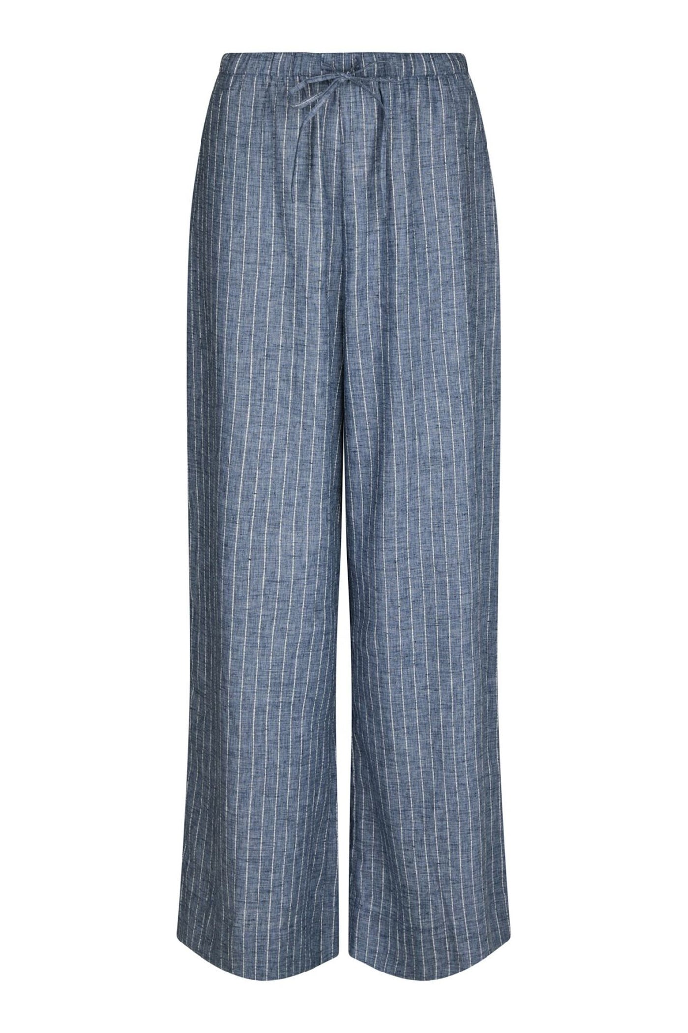 Heifa Emb Stripe Pants Blue - 168372
