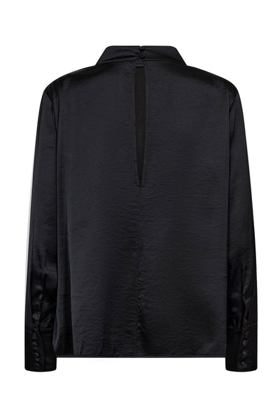 HelenCC Button Blouse 96-Black - 35985 Thumbnail