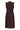 HeraCC Frill SS V-Dress 145-Dark Brown - 46096