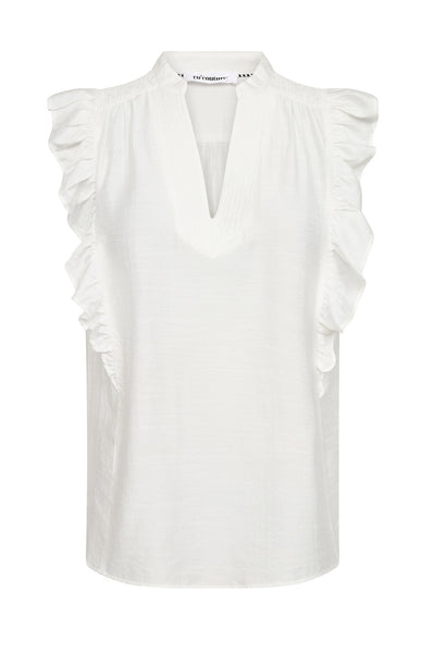 HeraCC Frill SS V-Top 4000-White - 45165 Thumbnail