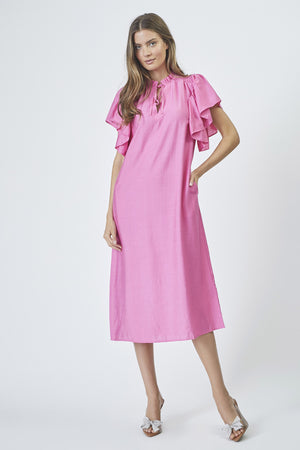HeraCC SS Frill Dress 330-Pink