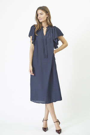 HeraCC SS Frill Dress 61-Ink - 36421