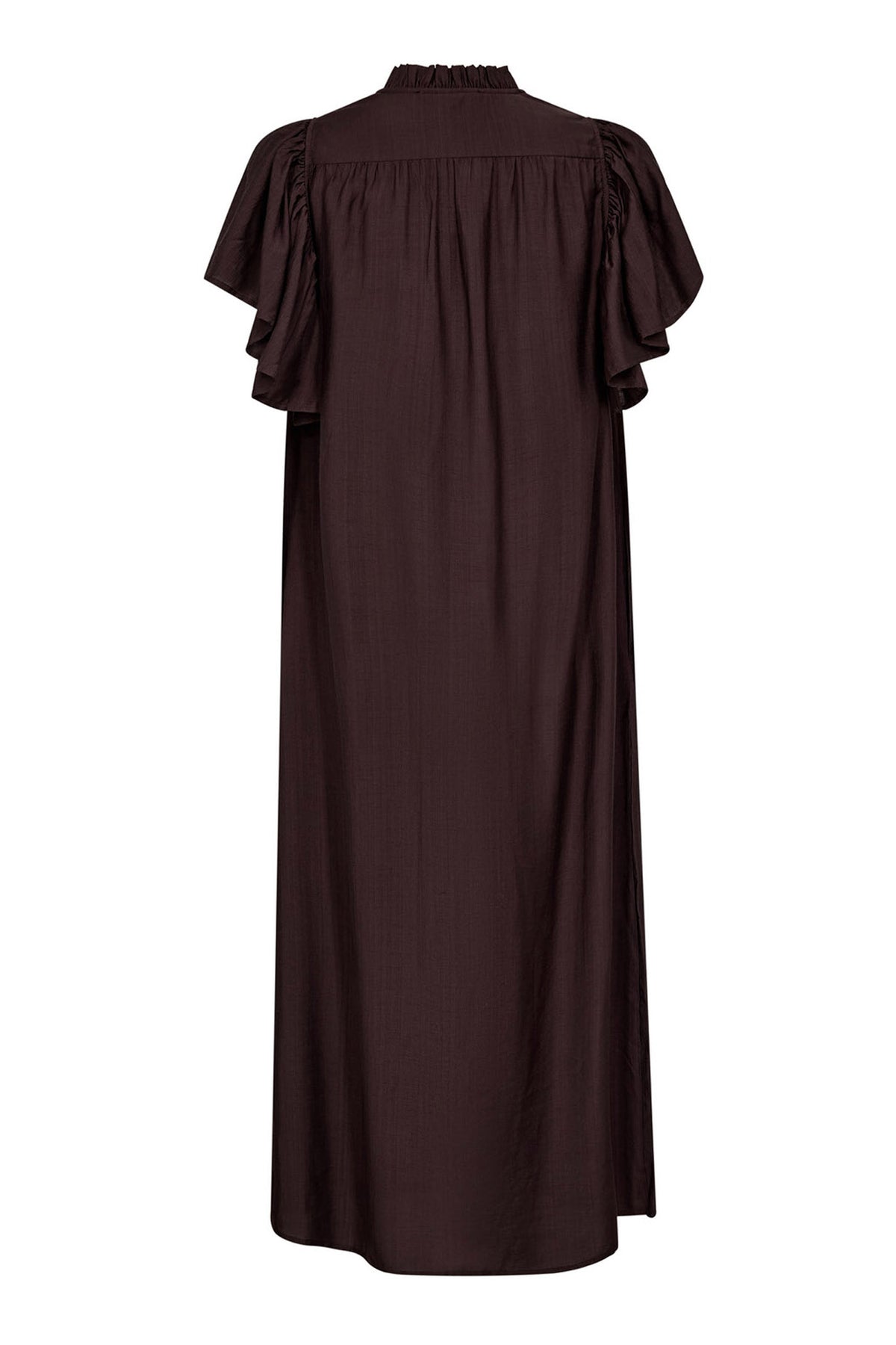 Heracc Ss Frill Dress Mocca - 36421