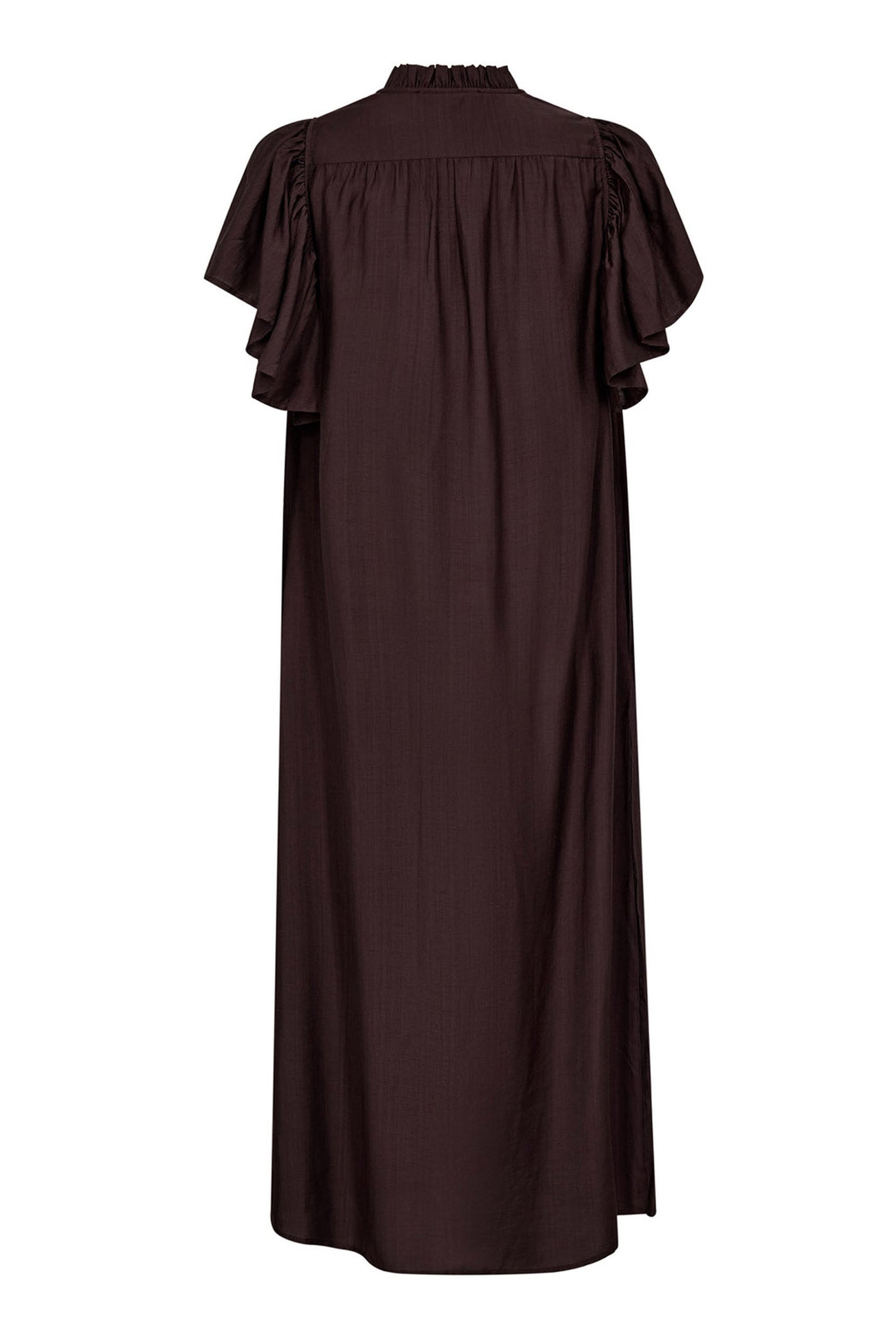 Heracc Ss Frill Dress Mocca - 36421