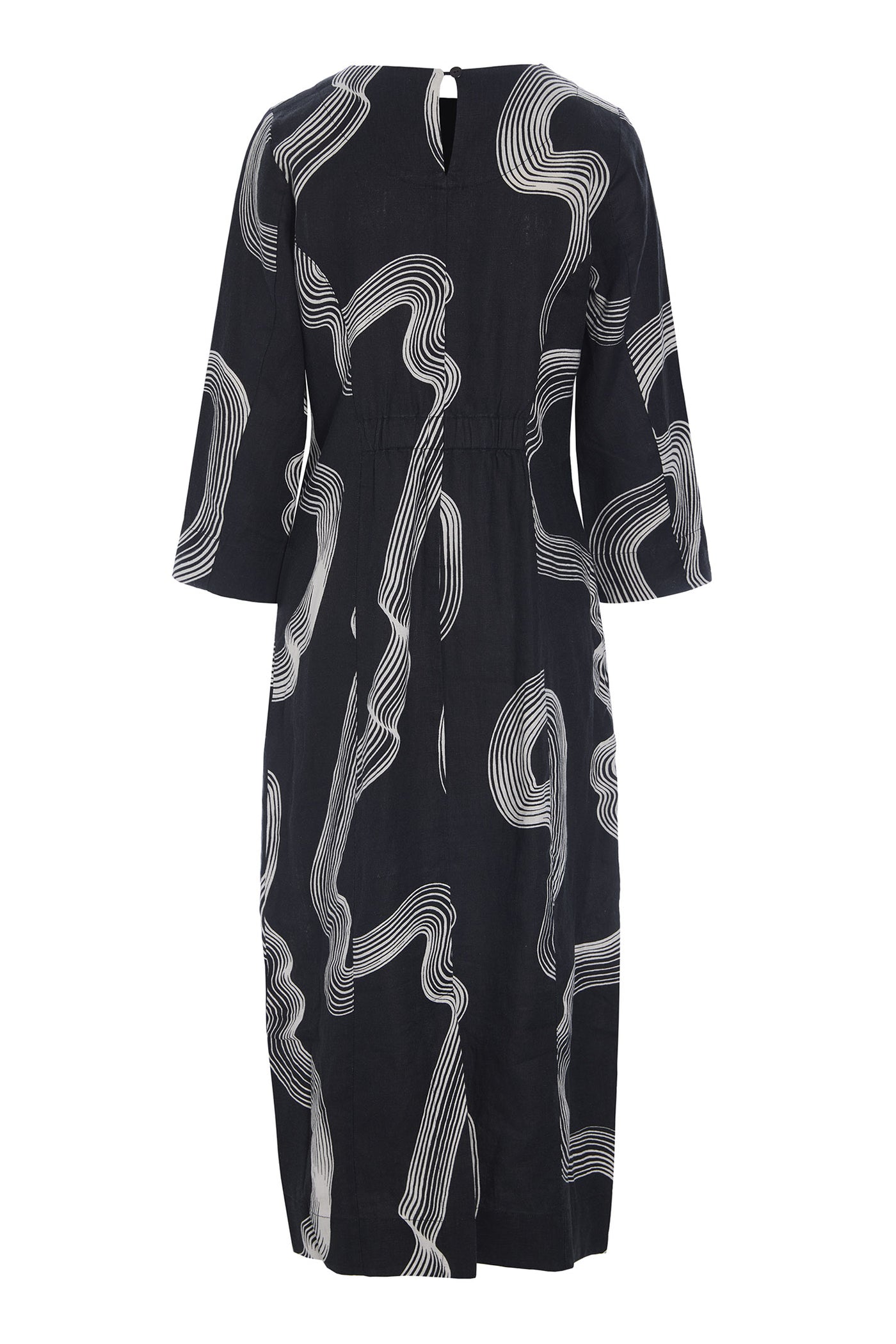 Hikazu lang kjole WAVES - 261-2328-5572