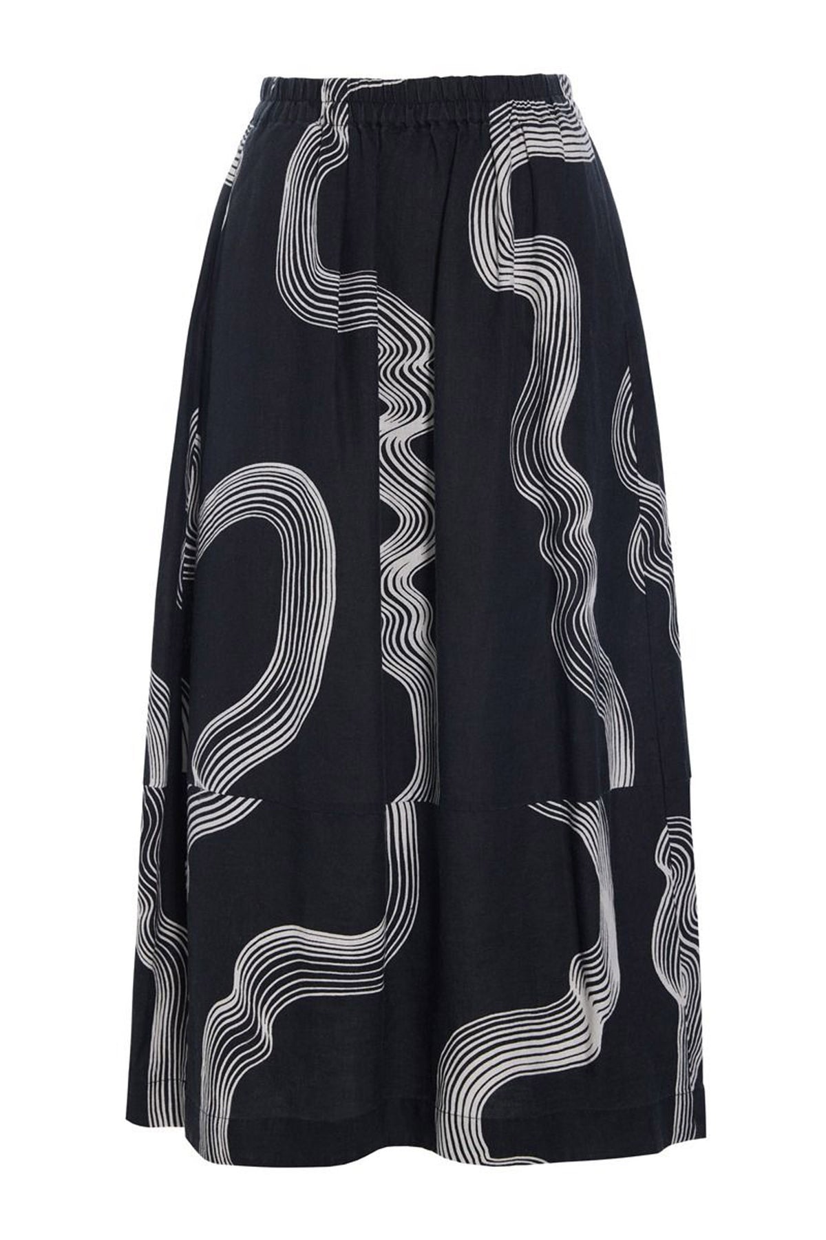 Hikazu nederdel WAVES - 261-2328-5570