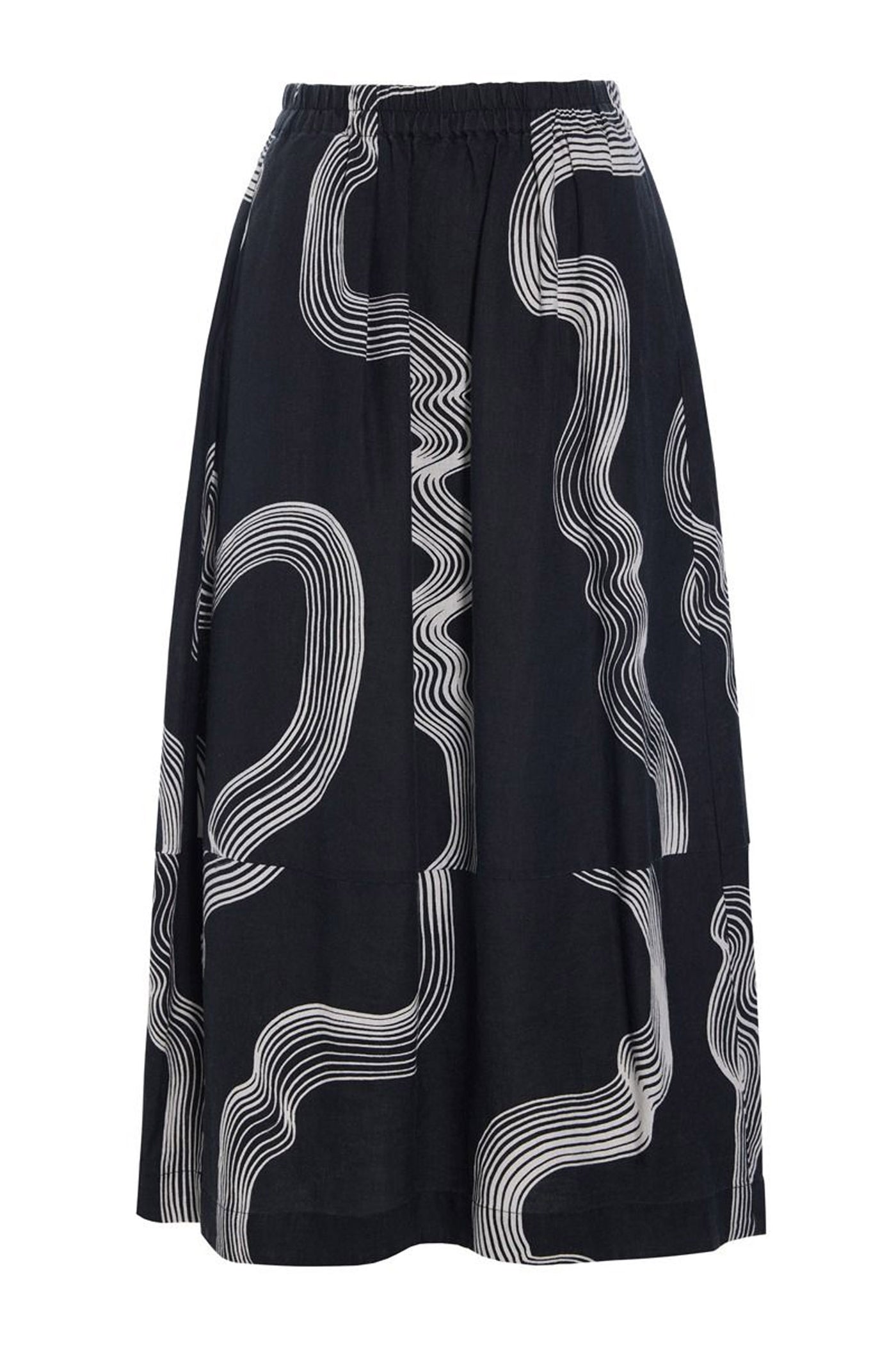 Hikazu nederdel WAVES - 261-2328-5570